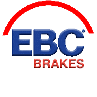 EBCBrakesMedia logo red cars spin Sticker