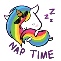 Sleepy Sticker by AcaiStoryBKK