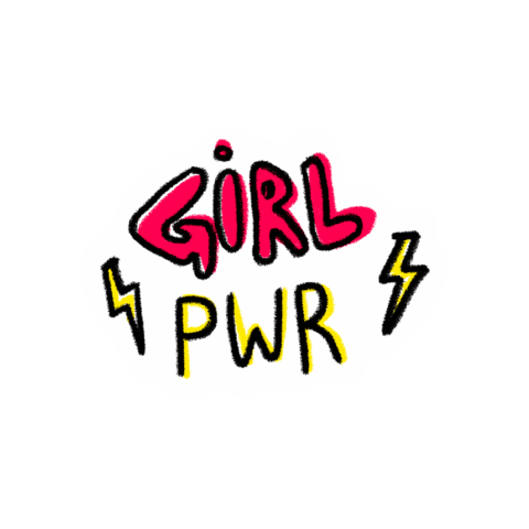 Women Power Girl Sticker by Intrepidas