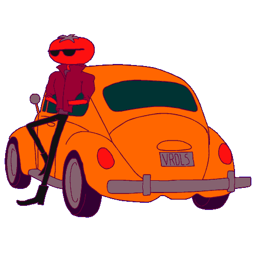 Tomate Sticker