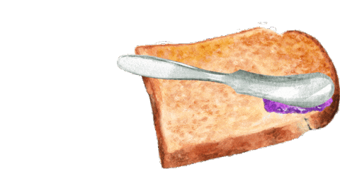 Toast Jam Sticker by Bonne Maman