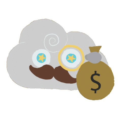 Money Take It Sticker