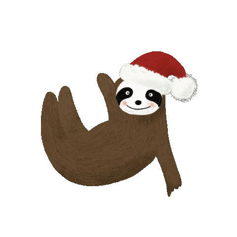 papirovamamaspk giphyupload winter sloth czech Sticker