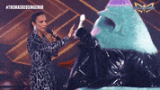 Happy Ivete Sangalo GIF by The Masked Singer Brasil