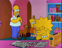 Season 3 Singing GIF by The Simpsons