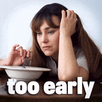 Tired Rise And Shine GIF by Sealed With A GIF