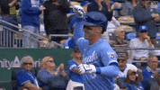 Major League Baseball Sport GIF by Kansas City Royals