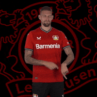 Mad Excuse Me GIF by Bayer 04 Leverkusen