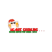 Santa Pub Sticker by Nooga Nightlife