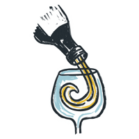 domschicago wine doms domschicago Sticker