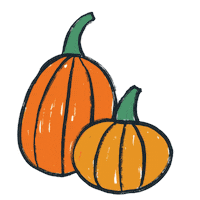 domschicago pumpkins doms domschicago Sticker