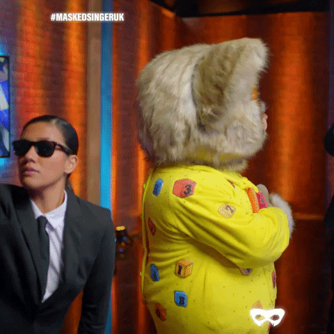 Bushbaby GIF by The Masked Singer UK