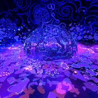 reinbijlsma party trippy space festival GIF