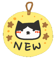 Cat Star Sticker by yomoyeah