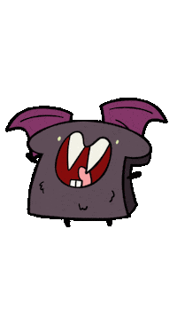 Halloween Vampire Sticker