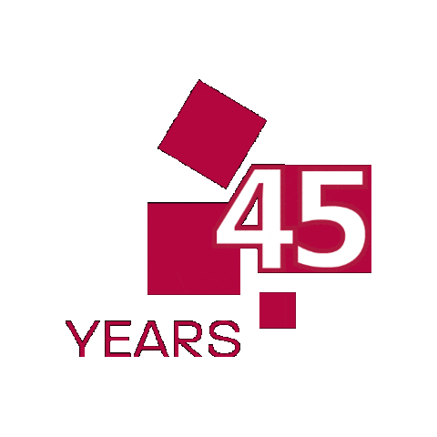 45 Years Anniversary Sticker by STR Destination Handling