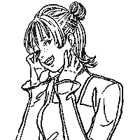 おしゃれ 笑う Sticker