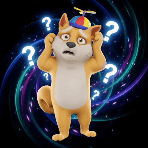 Question Mark What GIF by Doge Pound