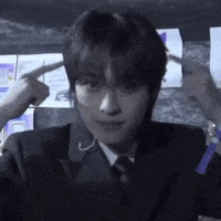Gaon Think GIF