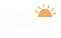 Good Morning Sun Sticker by Claudia Guariglia (Enyoudraws)