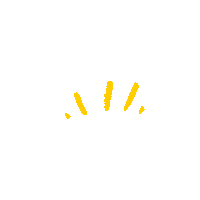 Yellow Line Wow Sticker