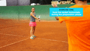 Techniques Tennis Backhand GIF by fitintennis