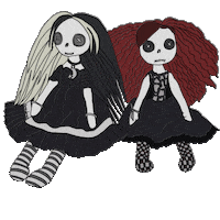 Dark Caras Sticker