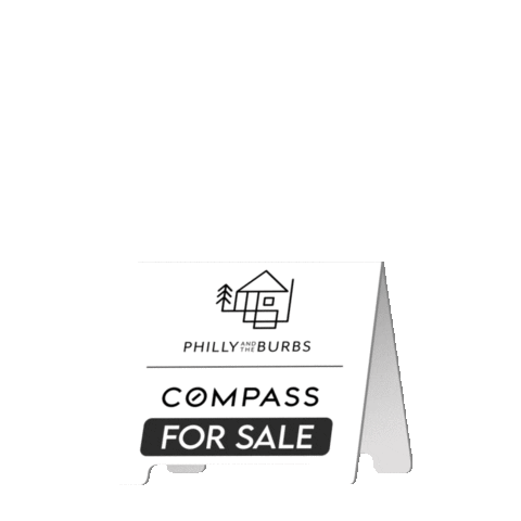 Philly Compass Sticker by Philly and the Burbs