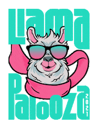 FlyLlamaBrewing fly llama brewing fly llama llamapalooza Sticker
