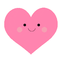 heart love Sticker by Live Life Happy