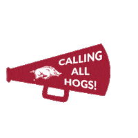 Arkansas Razorbacks Sticker by Arkansas Alumni Association