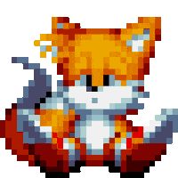 Tired Sonic The Hedgehog Sticker