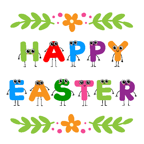 Happy Easter Sticker by binibambini
