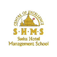 SwissHotelManagementSchool logo switzerland castle hospitality Sticker