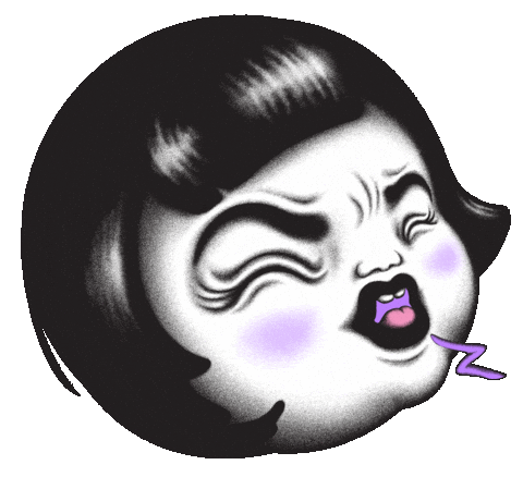 Angry Lang Sticker by Ahoy