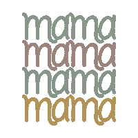 Ivyandopal mom mother mama mommy Sticker