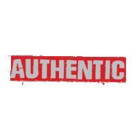 Authentic Sticker by Laine Hardy