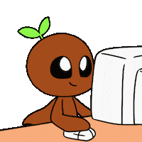 Work Ok Sticker by Christophers Genie