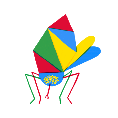 fly spider Sticker by Jorge