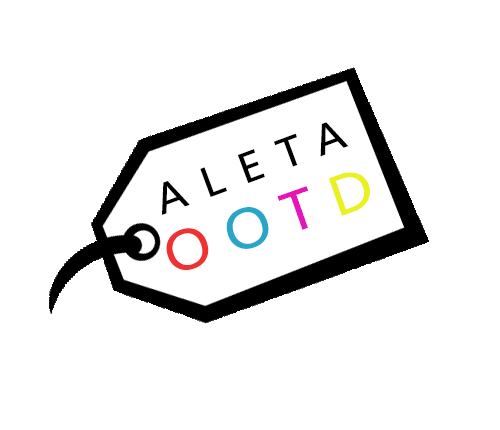ALETAOFFICIAL giphyupload ootd outfitoftheday aleta Sticker