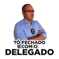 DelegadoHugo hugo fechado delegado hugo delegadohugo Sticker