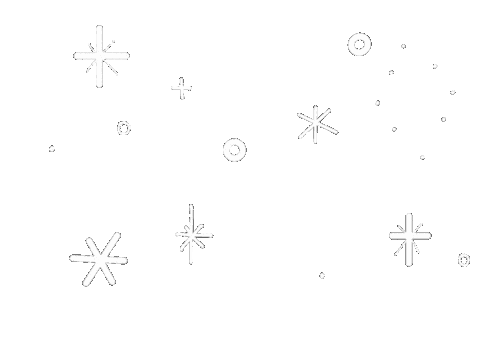 Snow Sparkle Sticker by haenaillust