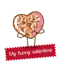 Rice Cakes Love Sticker by Agrino