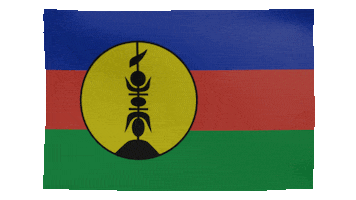 Nouvelle Caledonie Flag Sticker by Tony-Jazz