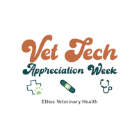 Vet Tech Sticker by Ethos Vet Health