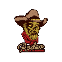 Nighty Night Rodeo Sticker by Lost 40 Brewing