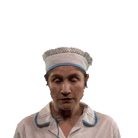 Crazy Eyes Wink Sticker by Acción Impro