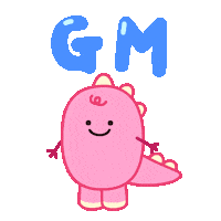 Good Morning Hello Sticker by DINOSALLY