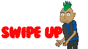warganetlifecom swipe up up bono warganet life Sticker