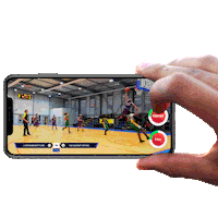 Basket Sticker by Rematch Sport